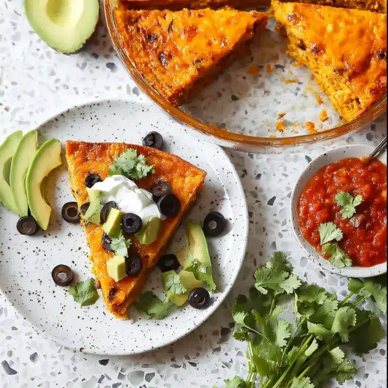 Crustless Keto Taco Pie Recipe