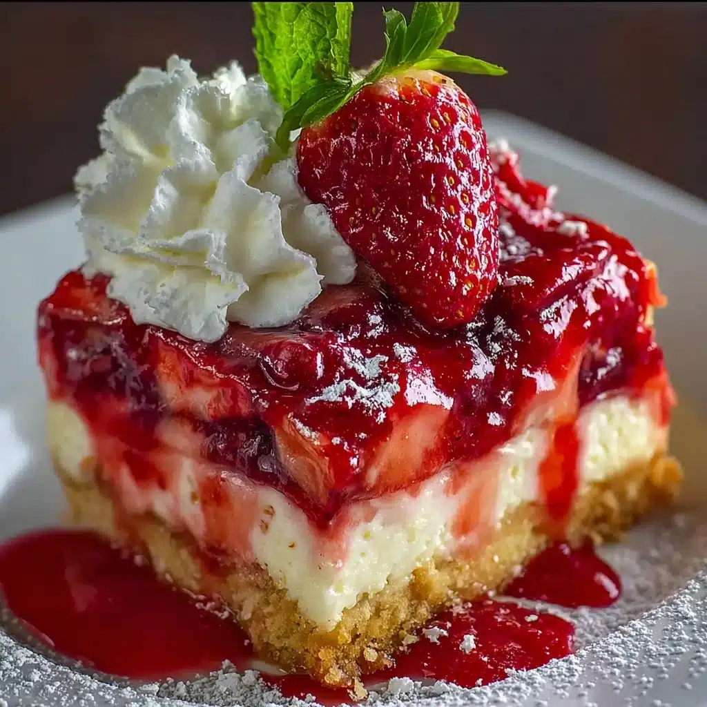 The Ultimate Strawberry Cheesecake Dump Cake Recipe - Recipe Image