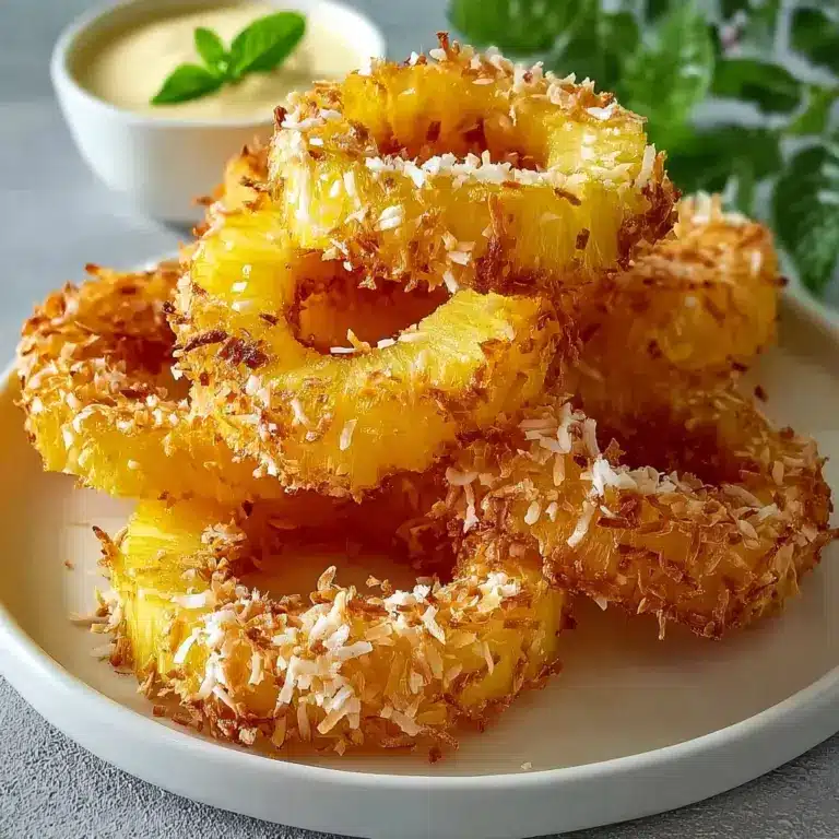 Fried Pineapple Rings Recipe
