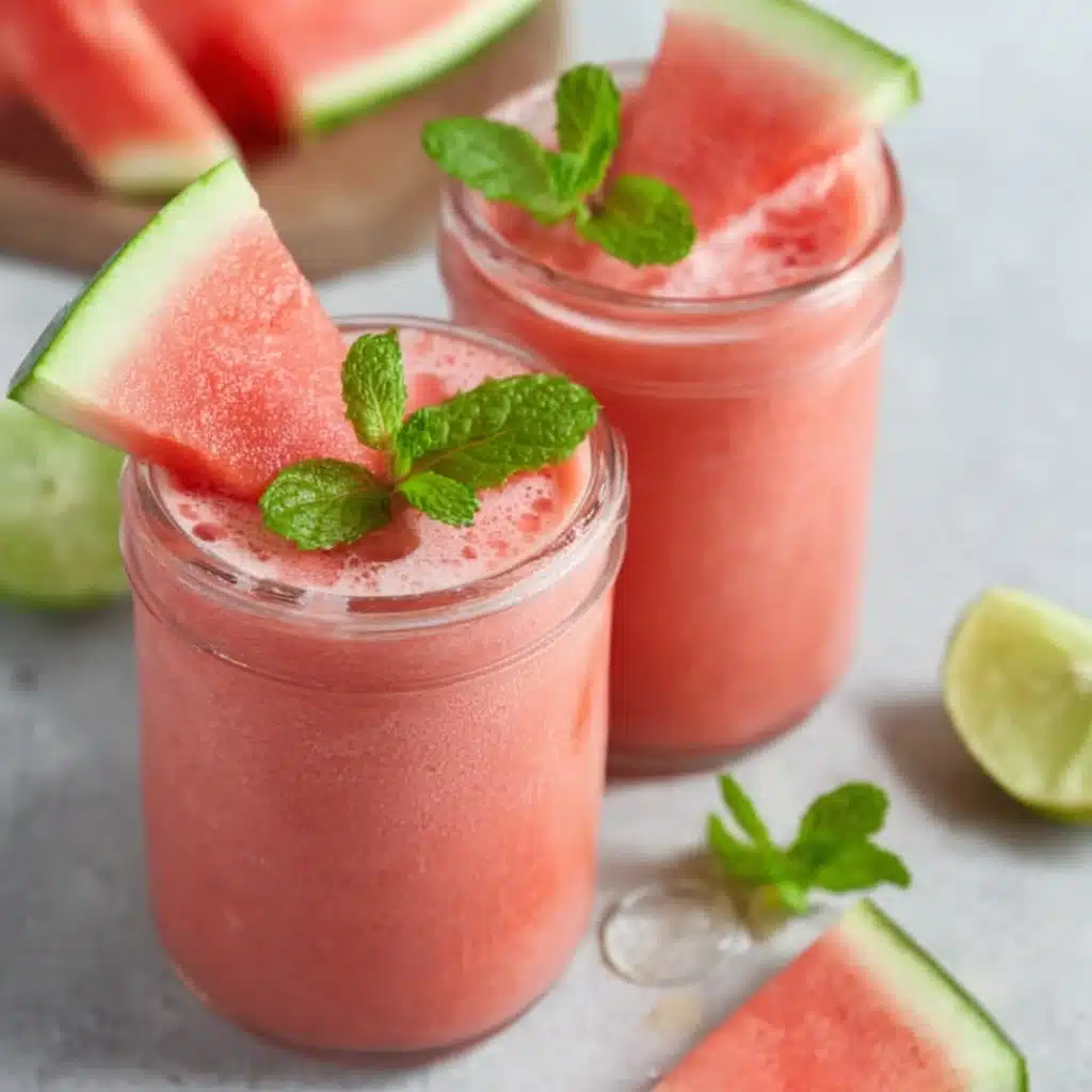 Watermelon Smoothie Recipe - Recipe Image