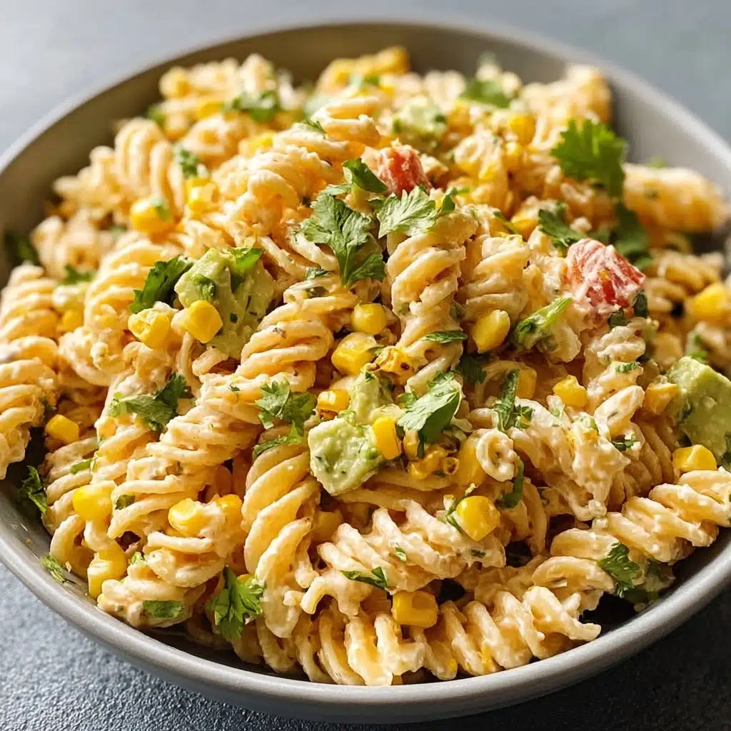 Easy Mexican Street Corn Pasta Salad Recipe - Recipe Image
