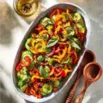 Viral TikTok Cucumber and Bell Pepper Salad Recipe