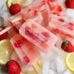 Strawberry Lemonade Popsicles Recipe