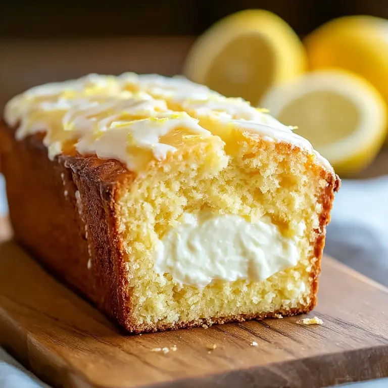 Decadent Lemon Cream Cheese Bread Recipe