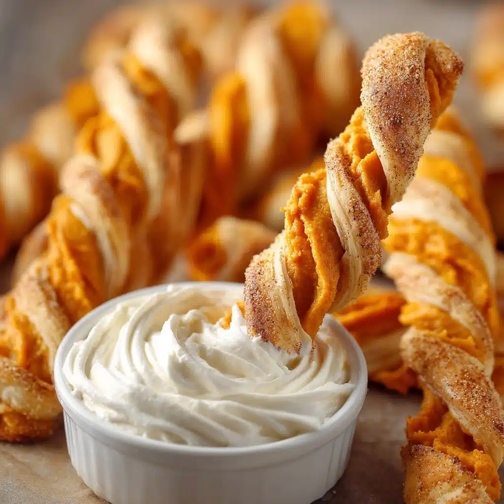 Easy Pumpkin Pie Twists Recipe - Recipe Image