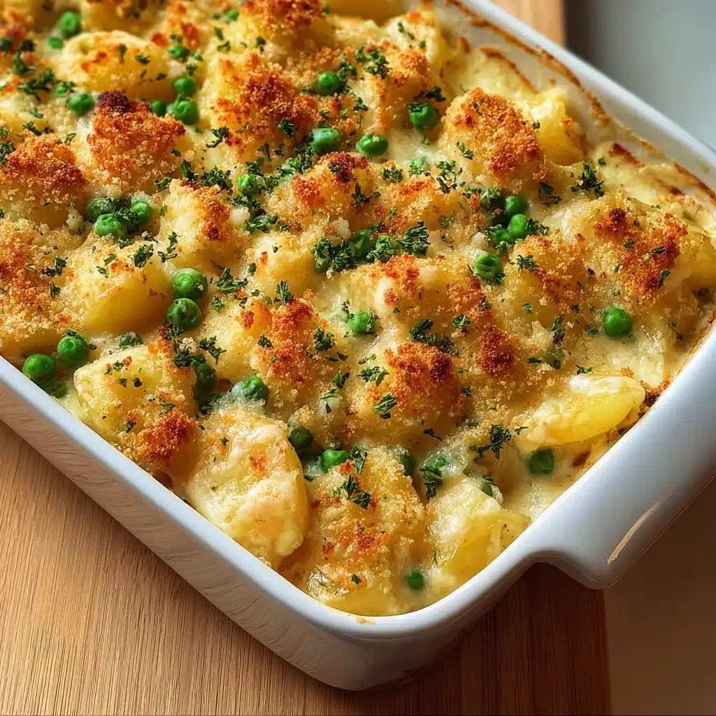Spring Veggie Loaded Chicken Potato Casserole Recipe - Recipe Image