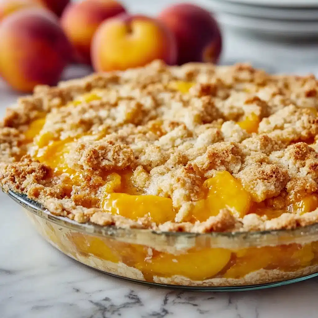 Irresistible Easy Southern Peach Cobbler Recipe to Savor Recipe - Recipe Image