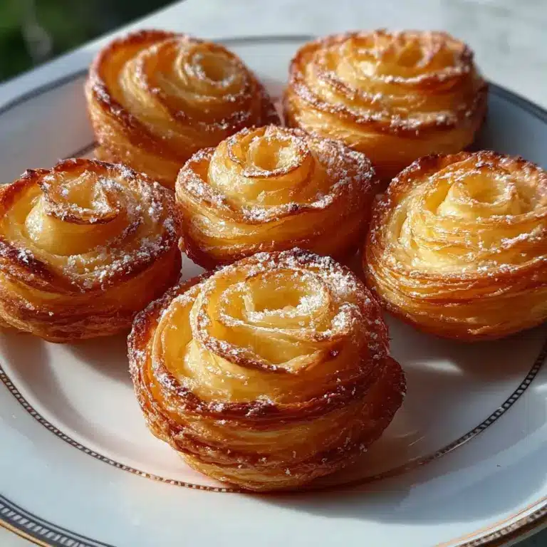 Peach Pie Cruffins Recipe
