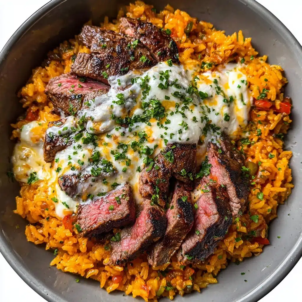 Steak Queso Rice Recipe
