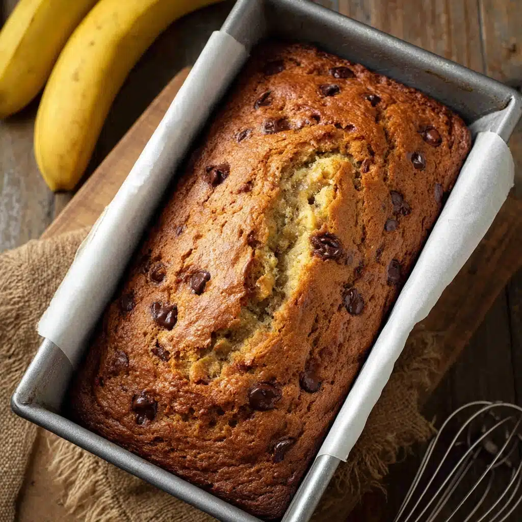 Chocolate Chip Zucchini Banana Bread Recipe - Recipe Image