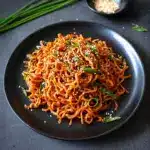 10 Minute Sesame Garlic Ramen Noodles Recipe
