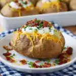 Best Steakhouse Baked Potatoes Recipe