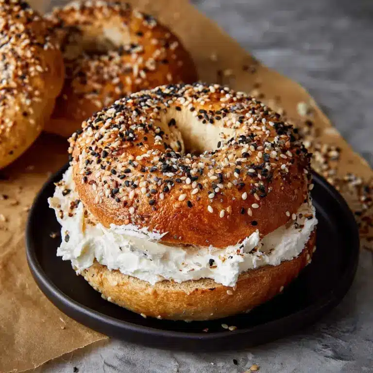 High-Protein Cottage Cheese Bagels Recipe