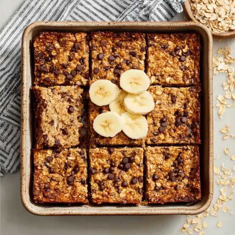 Banana Bread Baked Oatmeal Recipe