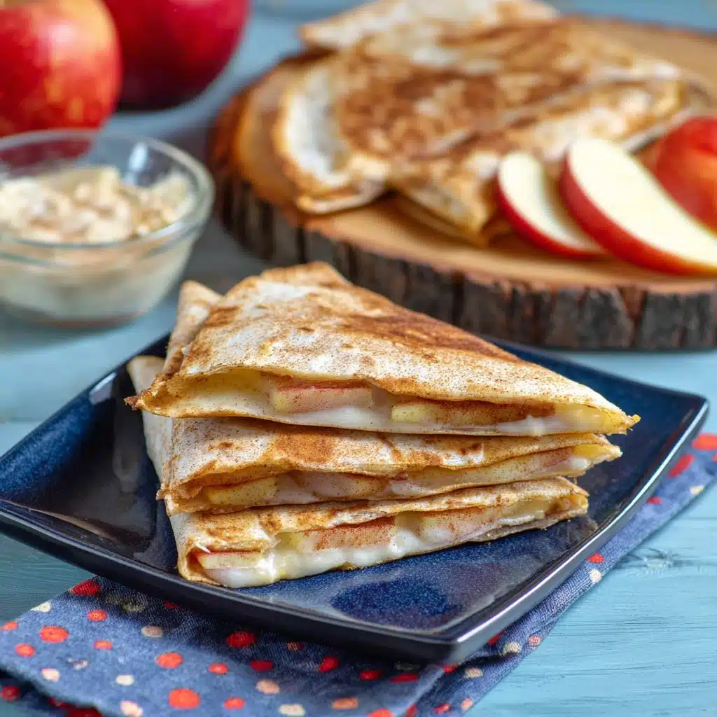 Apple Cheesecake Breakfast Quesadillas Recipe