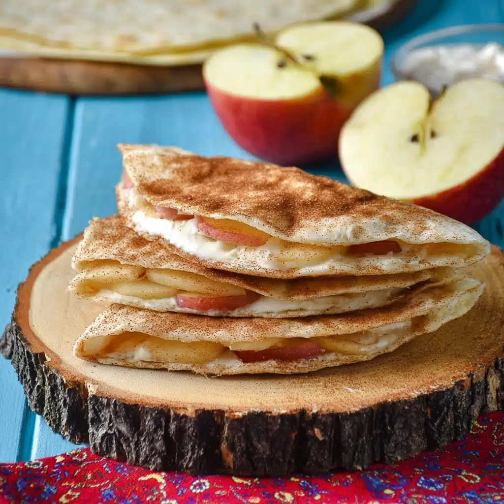 Apple Cheesecake Breakfast Quesadillas Recipe