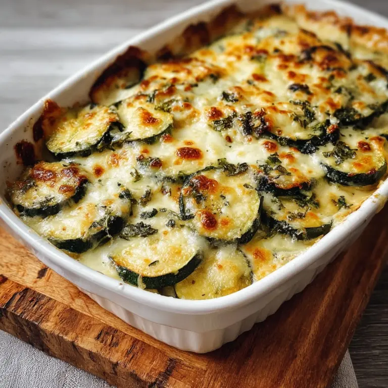 Easy Cheesy Zucchini Bake Recipe