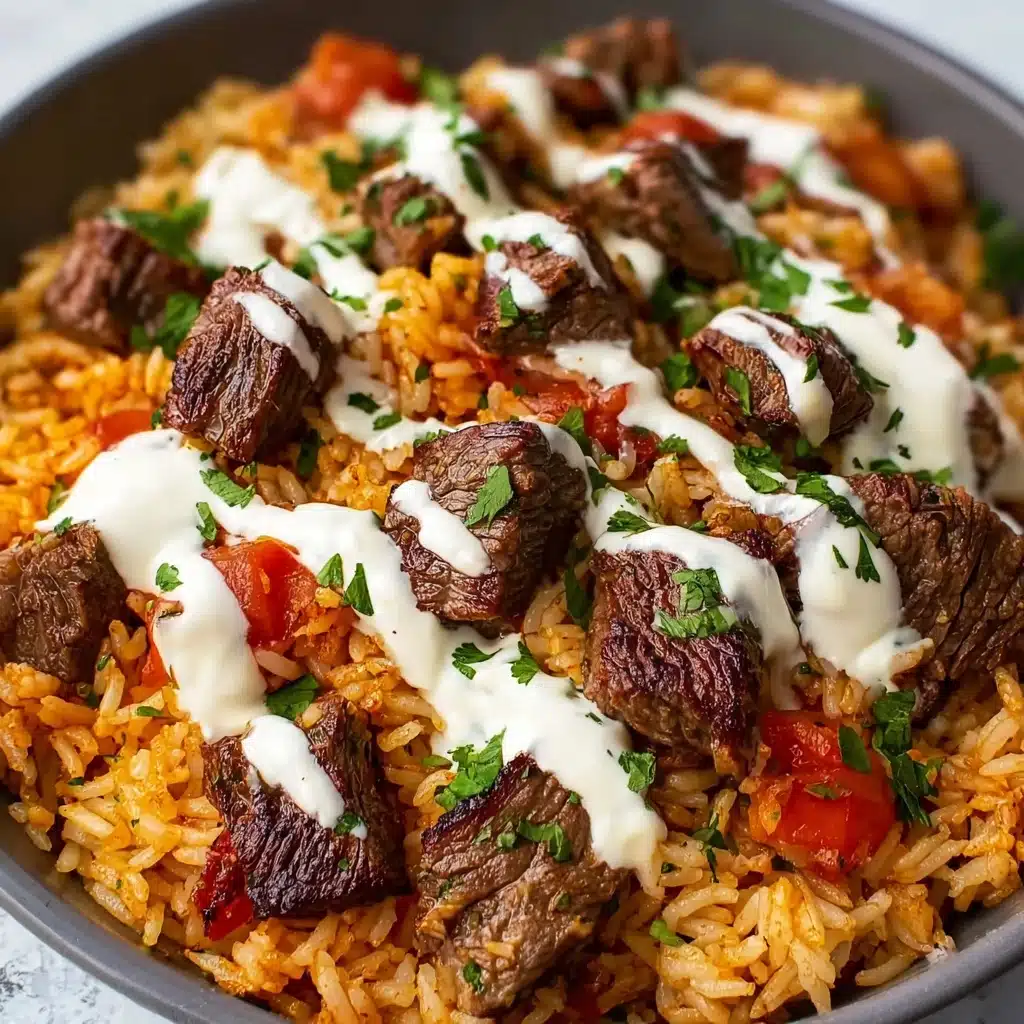 Steak Queso Rice Recipe - Recipe Image