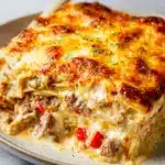 Philly Cheesesteak Casserole Recipe