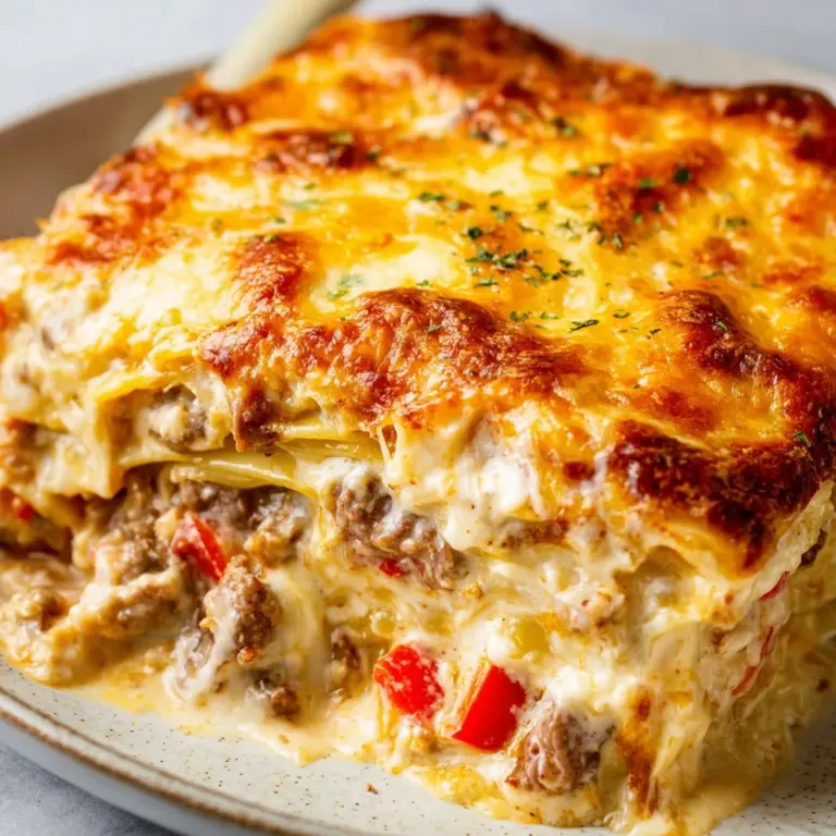 Philly Cheesesteak Casserole Recipe