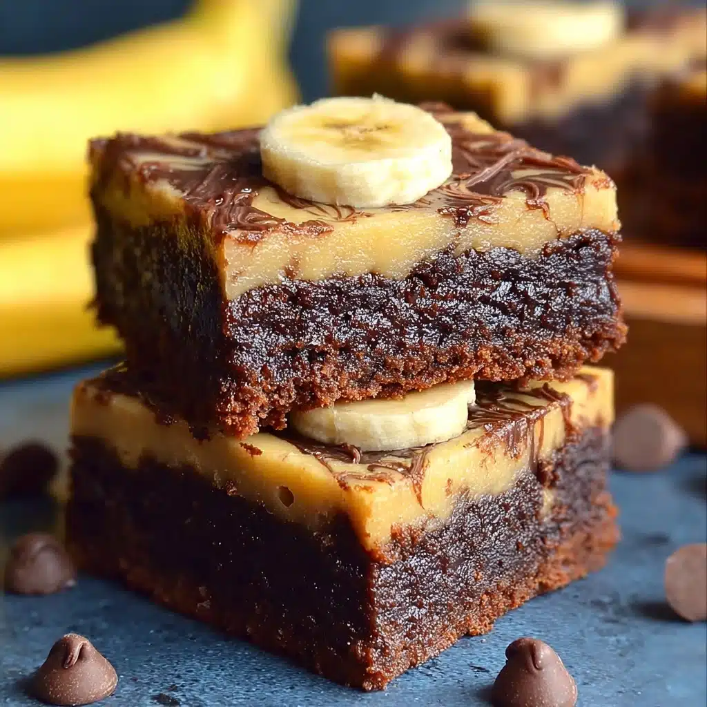 Banana Bread Brownies Recipe - Recipe Image