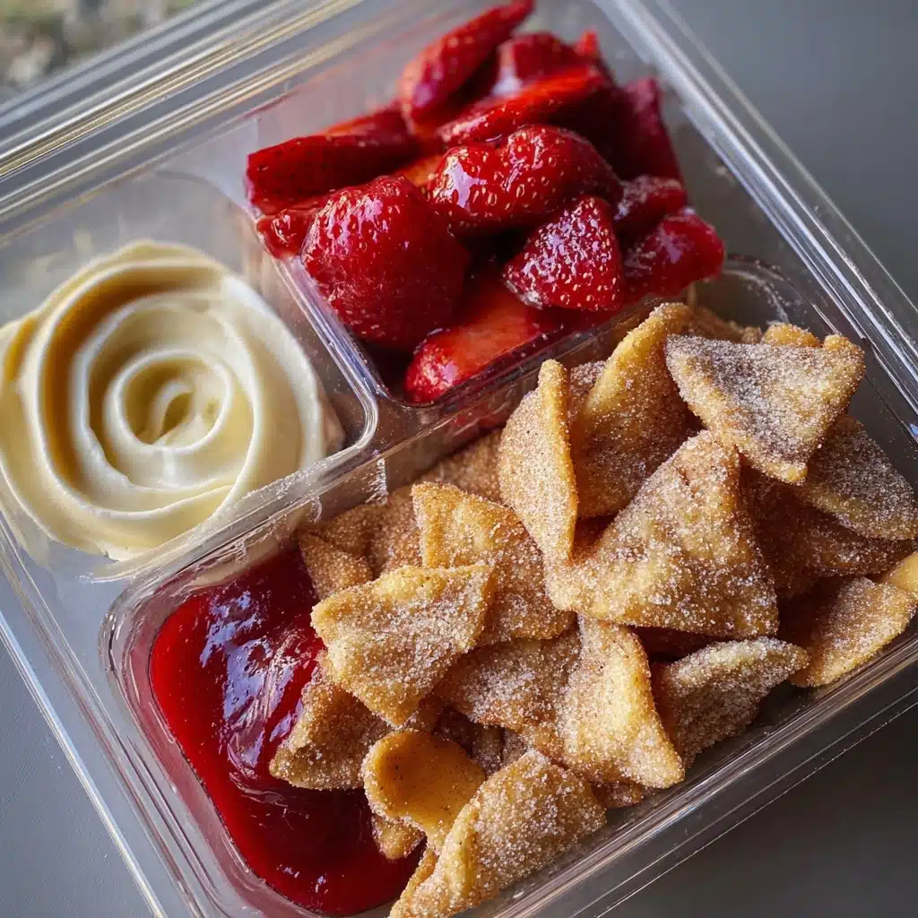 Strawberry Cheesecake Nachos Recipe