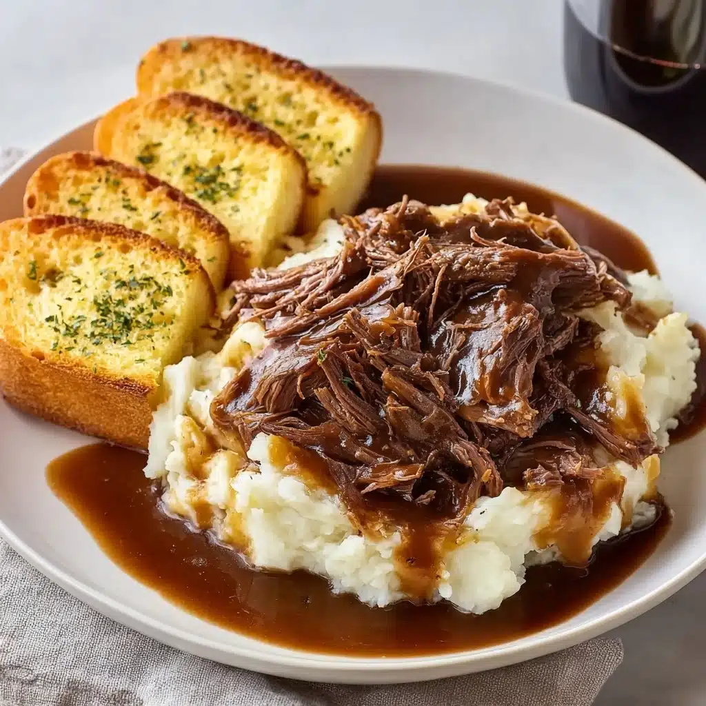 Slow Cooker Beef Manhattan Recipe - Recipe Image