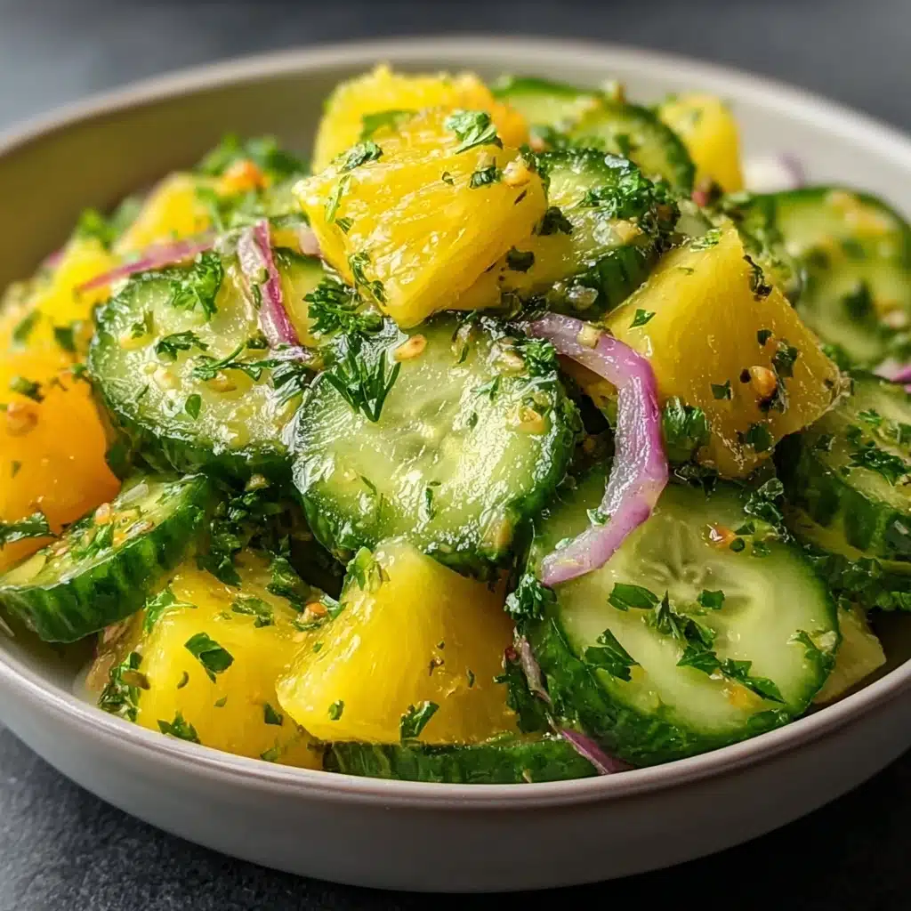 Pineapple Cucumber Salad Recipe