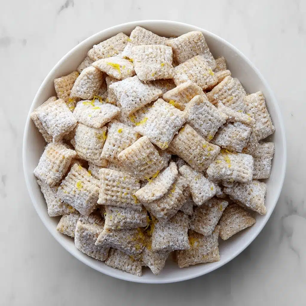 Blueberry Lemon Muddy Buddies Recipe
