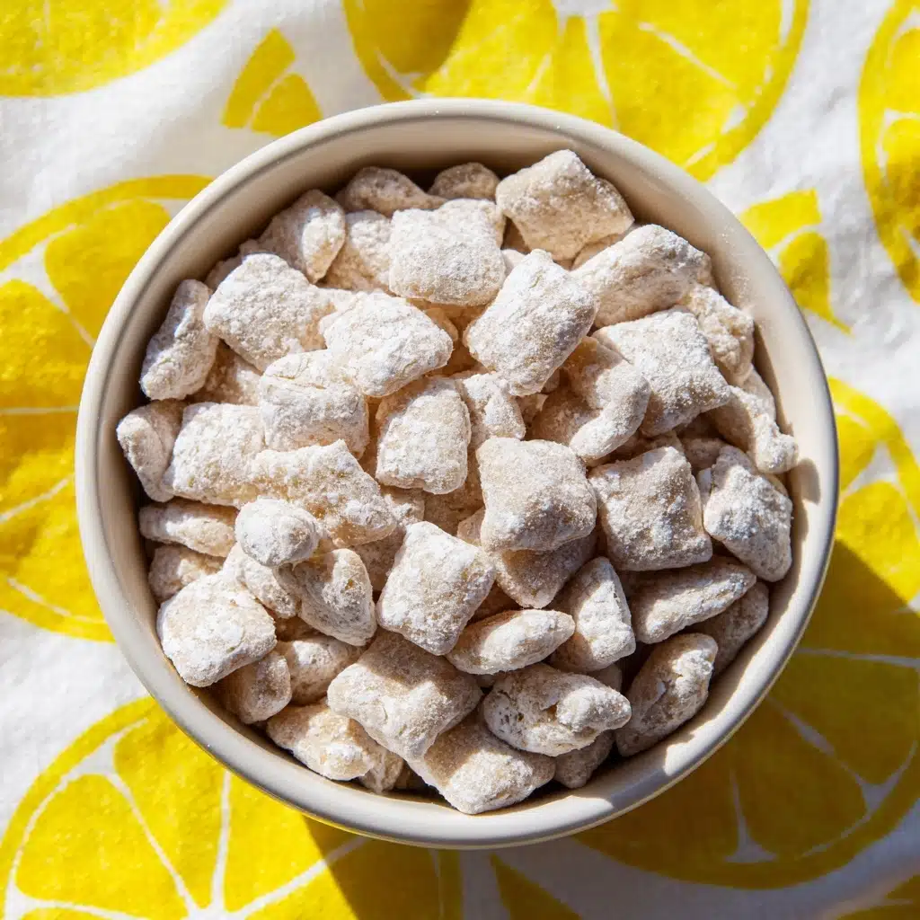 Blueberry Lemon Muddy Buddies Recipe - Recipe Image