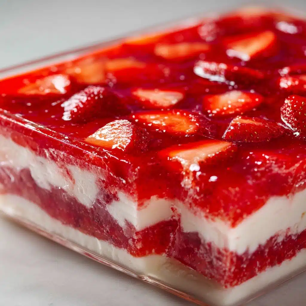 Strawberry Pretzel Salad Recipe - Recipe Image