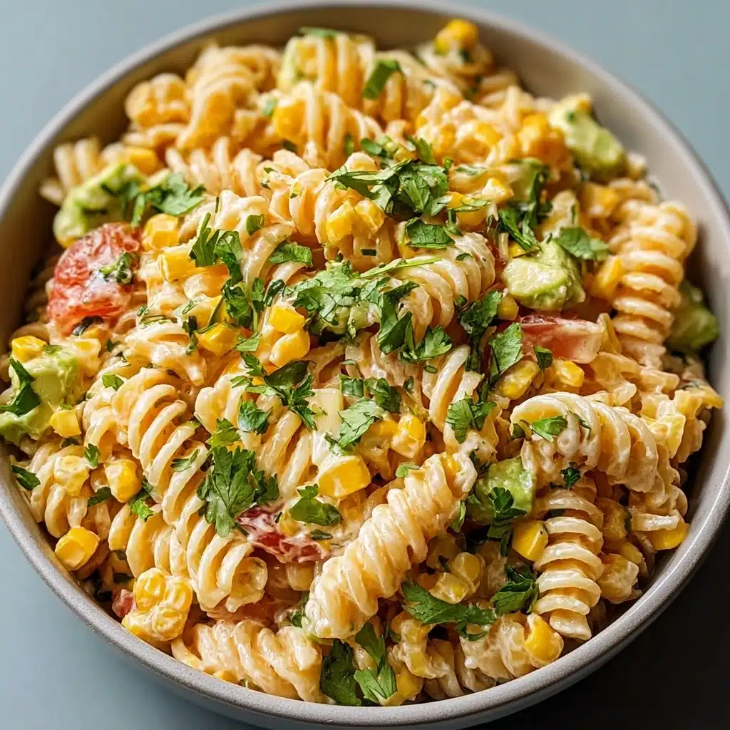 Easy Mexican Street Corn Pasta Salad Recipe - Recipe Image