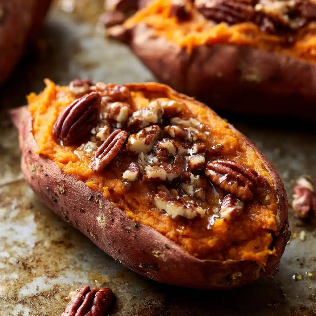 Twice Baked Sweet Potatoes Recipe - Recipe Image