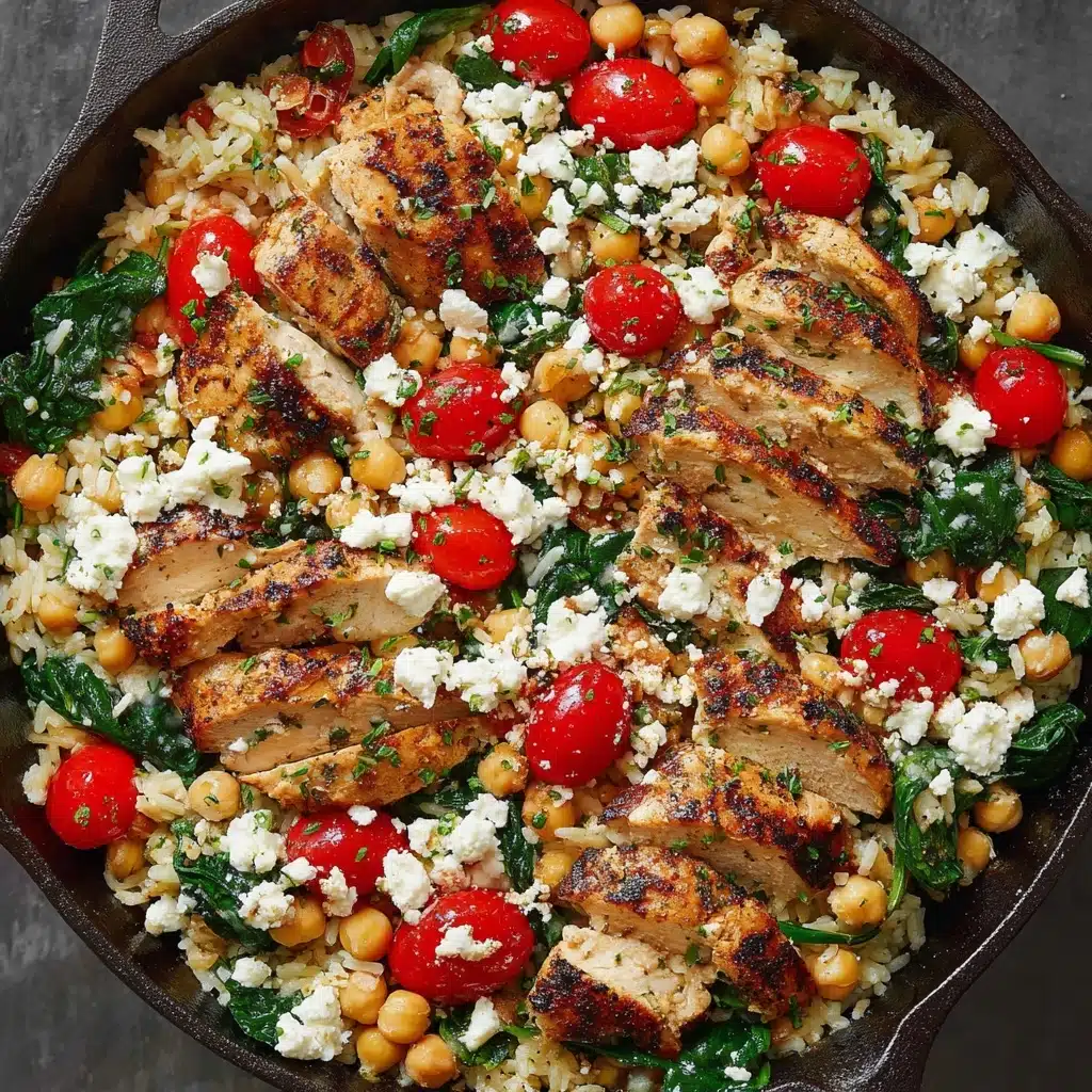 Greek Chicken and Lemon Rice Recipe - Recipe Image