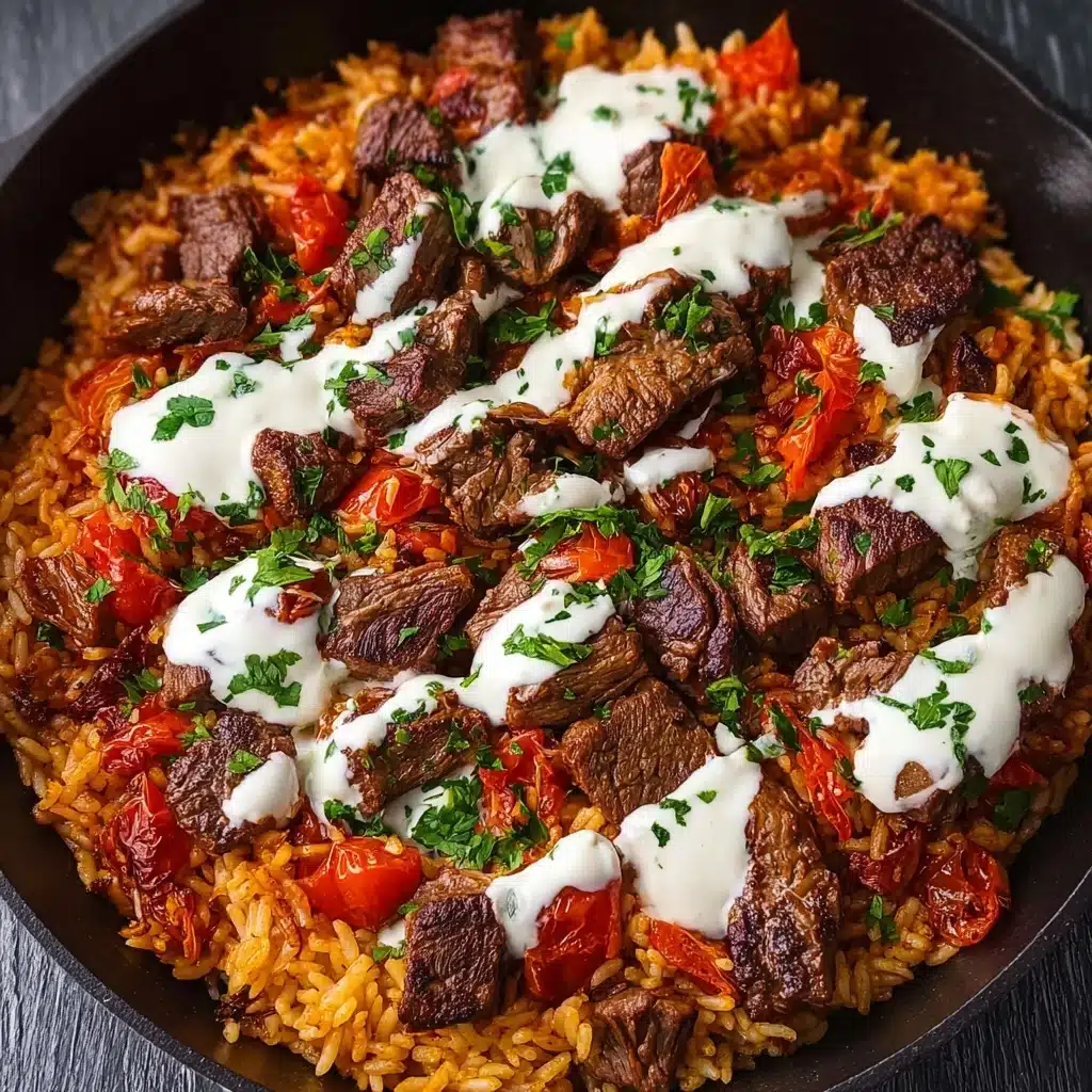 Steak Queso Rice Recipe - Recipe Image