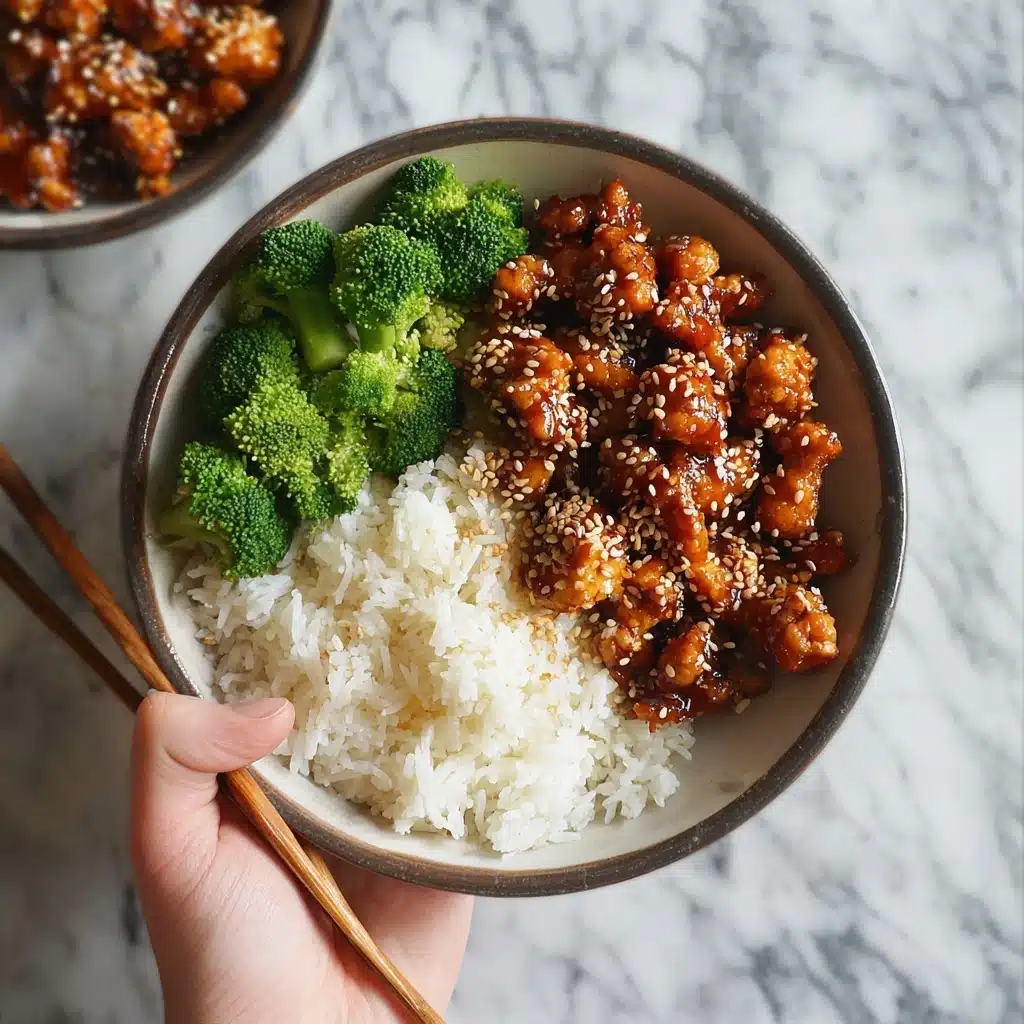 Sesame Chicken Bowls Recipe - Recipe Image