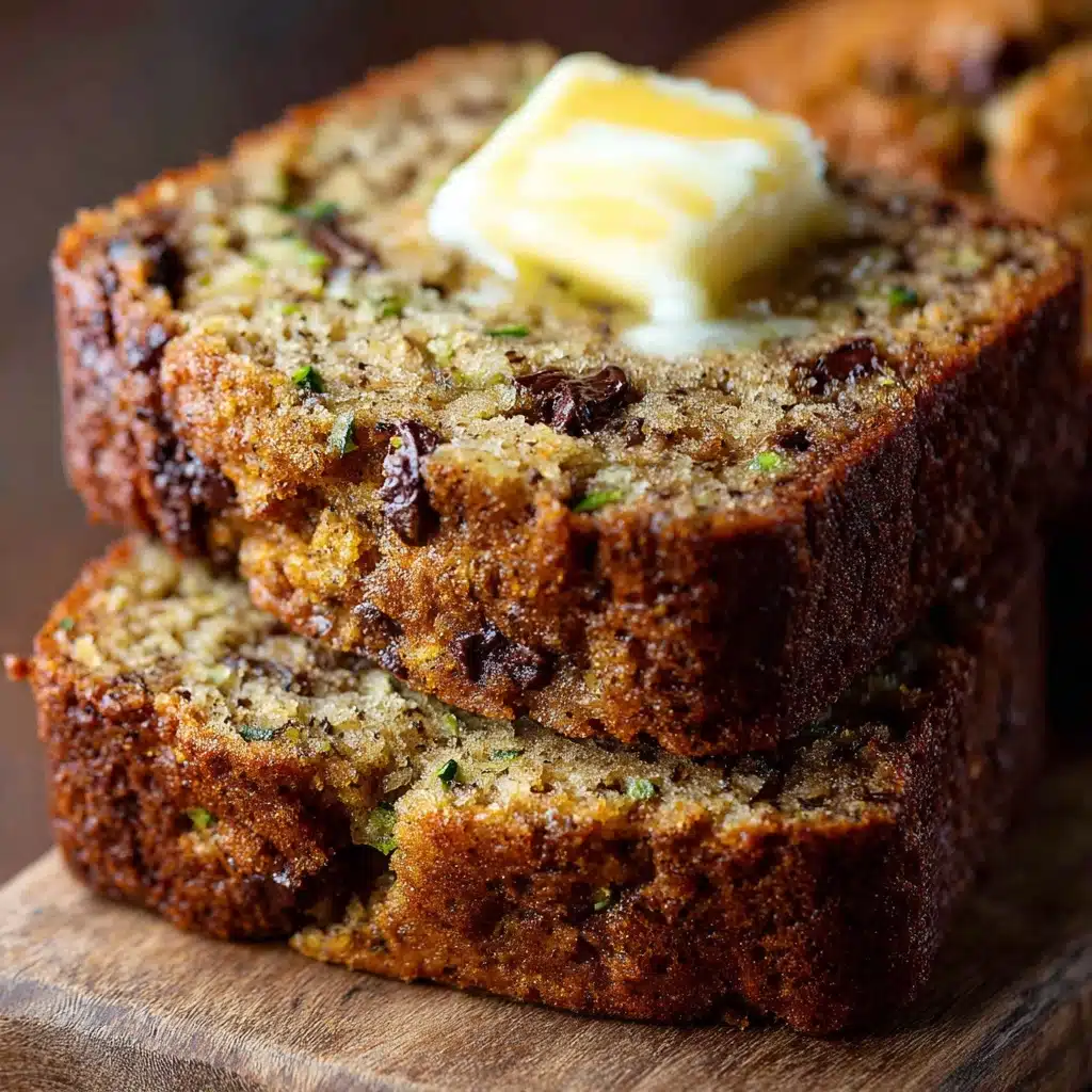 Chocolate Chip Zucchini Banana Bread Recipe - Recipe Image