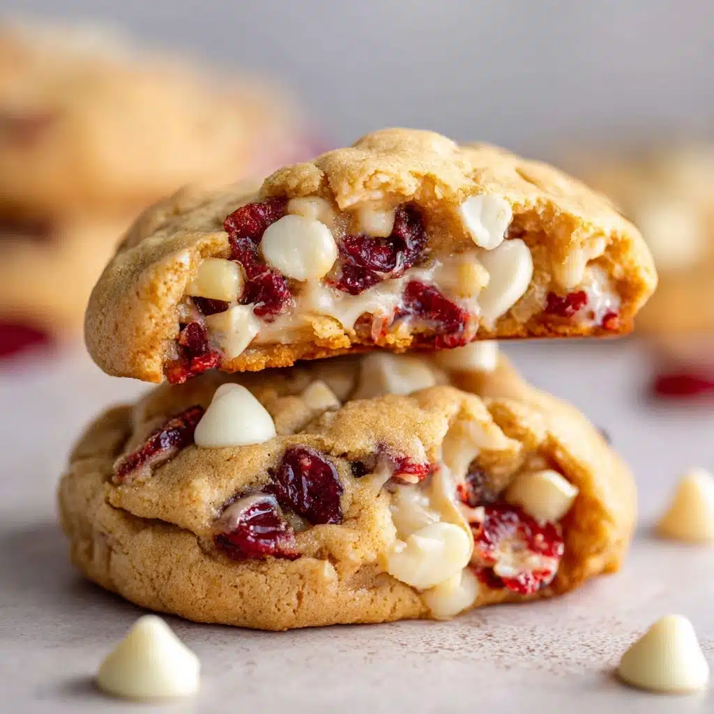 White Chocolate Cranberry Cookies Recipe - Recipe Image