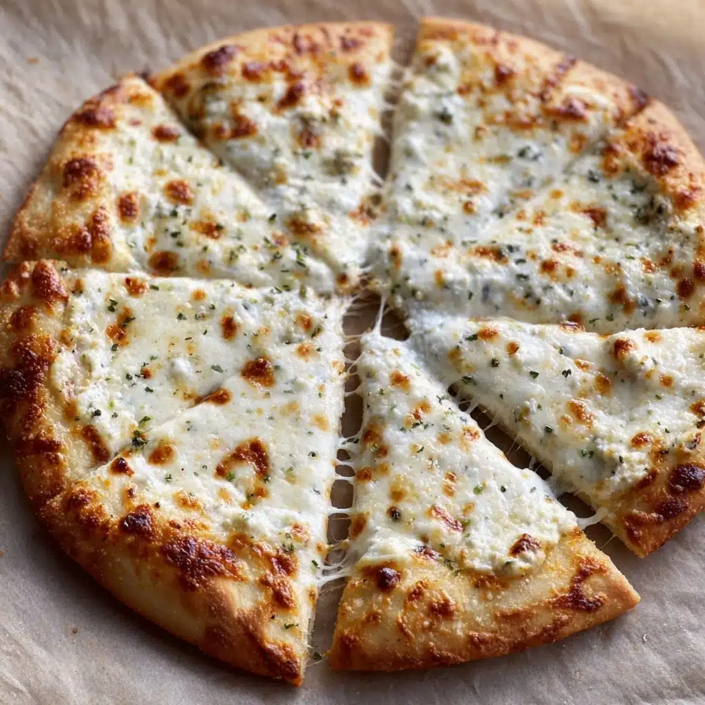 White Pizza with Garlic Recipe