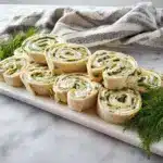 Light and Refreshing Cucumber Dill Pinwheels Recipe