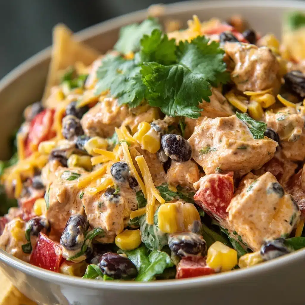 Zesty Southwest Chicken Salad Recipe