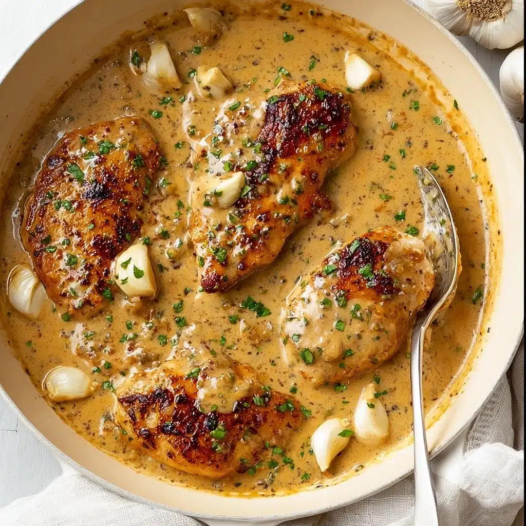 Creamy Garlic Chicken Recipe