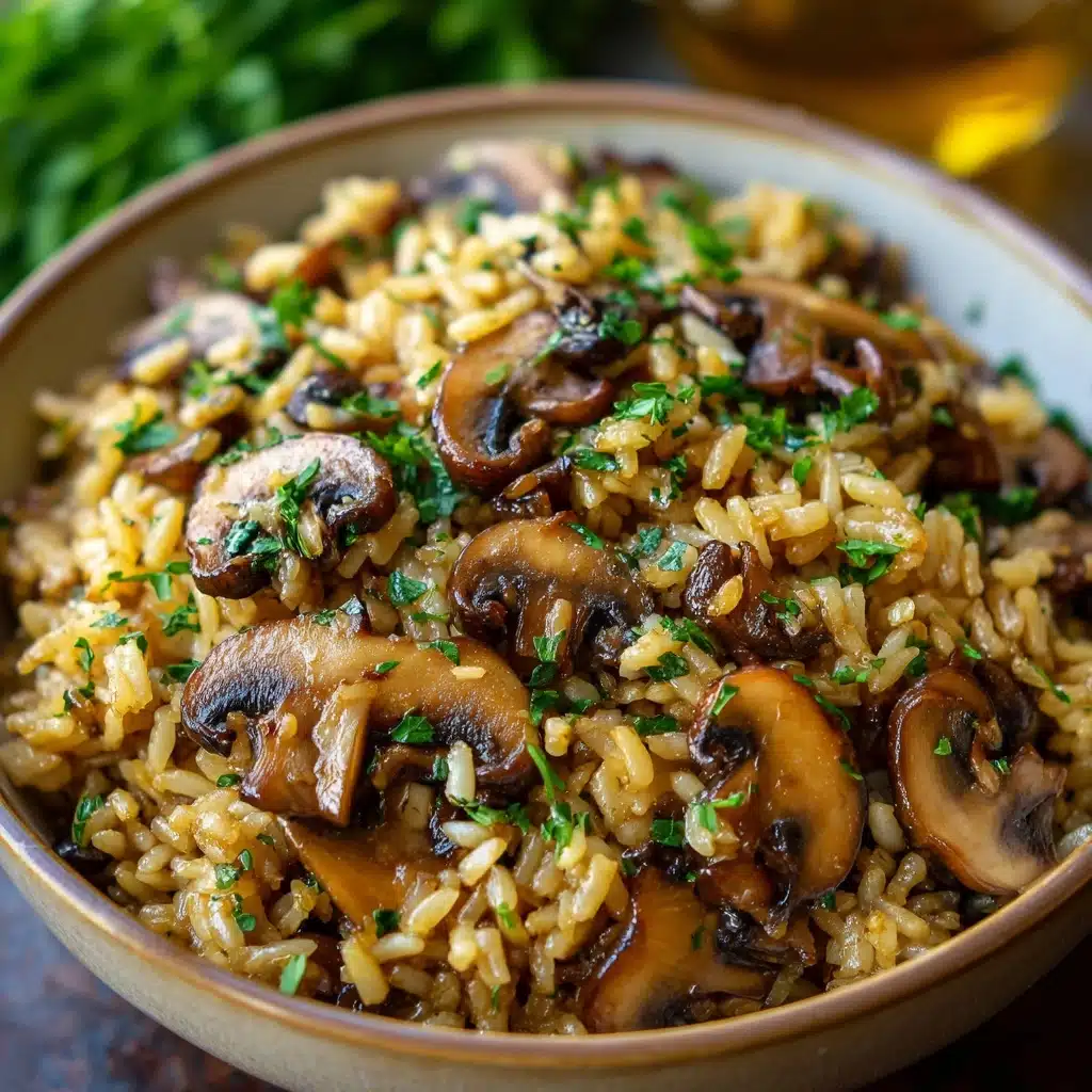 One-Pot Mushroom Rice: The Perfect Comfort Food Recipe - Recipe Image