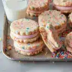 Funfetti Shortbread Sandwich Cookies Recipe