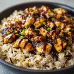 Honey BBQ Chicken Rice Recipe