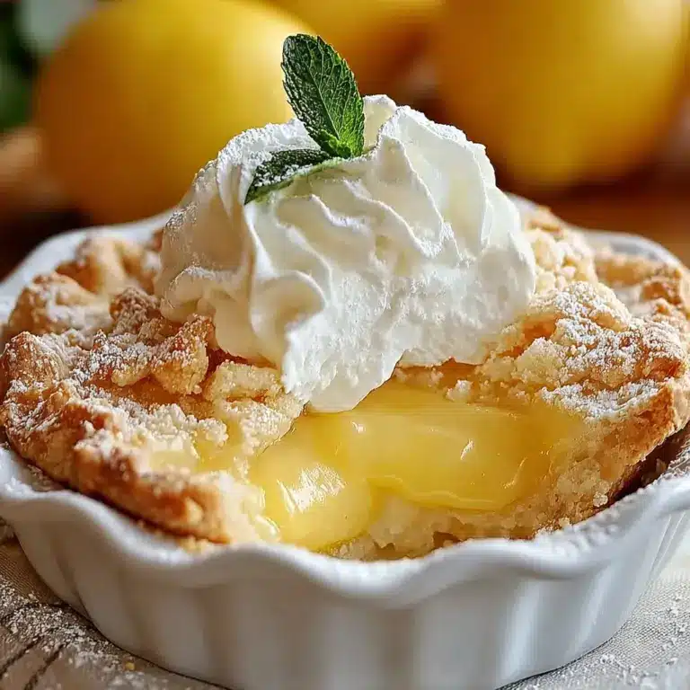 Magic Lemon Cobbler Delight Recipe
