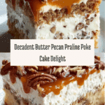 Butter Pecan Praline Poke Cake Recipe