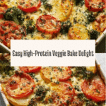 High-Protein Cottage Cheese Veggie Bake Recipe