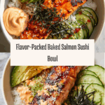 Baked Salmon Sushi Bowl Recipe