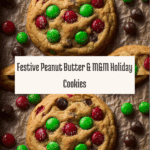 Santa’s Favorite Peanut Butter M&M Cookies Recipe